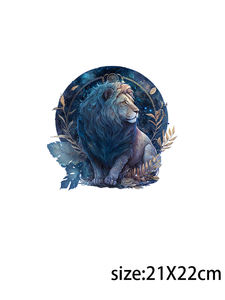 LETOP 20OZ Lions UV pour DTF Sticker Words Glass Bottle Cup Decals 1PCS Lion <span class=keywords><strong>Image</strong></span> on UV - Product Image 5