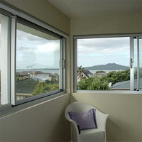 NFRC AS2047 CE NFRC AS2047 TOMA Europäischer Standard Doppelverglasung Aluminium-Fenster Moderne Schiebefenster für Häuser Aluminiumlegierung Edelstahl