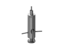 Pince à câble réglable robuste pour systèmes de suspension et de suspension, utilisée dans les installations intérieures, les présentoirs et l'architecture