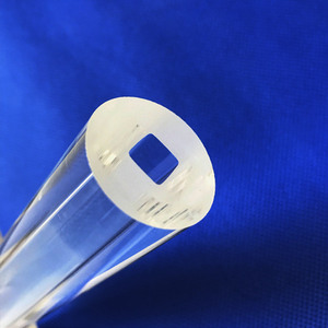 1 BAO RAN Br0168 Thick Wall Clear <strong>Quartz</strong> Glass <strong>Tube</strong> for Ozone Generator <strong>One</strong> <strong>End</strong> <strong>Closed</strong> Polished Surface Bending Welding High - Product Image 5