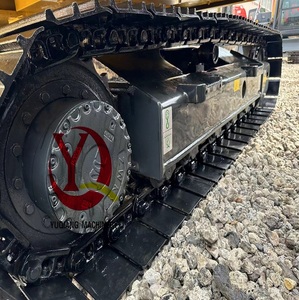 Komatsu PC110 d'occasion, pelle rétrocaveuse hydraulique de 11 tonnes sur chenilles avec moteur et boîte de vitesses, pelle de construction japonaise - Product Image 5