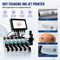 Impresora Automática de Inyección de Tinta Térmica, Máquina de Impresión Digital para Códigos de Barras, Códigos QR, Fechas, Lotes, Logotipos, Embalaje, Industria Manufacturera