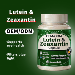 Capsule di Luteina e Zeaxantina 1000mg |   20mg Luteina + 4mg Zeaxantina |   Fornitura di Energia |   Schiarimento della Pelle |   2 pillole/flacone |   Adulti - Product Image 3