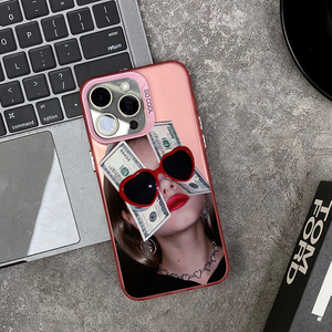 Funda para Teléfono con Diseño de Chica de Moda y Dinero para <span class=keywords><strong>iPhone</strong></span> 17 16 15 14 13 12 11 Pro Max Plus 7 8 X XS <span class=keywords><strong>XR</strong></span>, Cubierta de Riqueza Súbita - Product Image 4