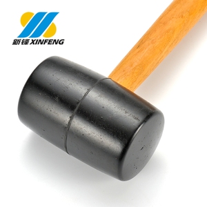 Vente flash : Maillet <span class=keywords><strong>en</strong></span> caoutchouc français noir de toutes tailles (8 à 32 oz) avec manche <span class=keywords><strong>en</strong></span> <span class=keywords><strong>bois</strong></span> - Product Image 4