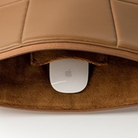 Pochette personnalisée en similicuir de 13 pouces pour ordinateur portable étui de protection durable et portable sac avec logo en PU étanche