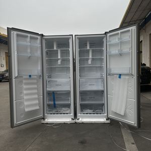 Hot Sale Samsun 380L 760L Combination <b>Freezer</b> Large Capacity Commercial <b>Freezer</b> <b>Silver</b> Style Vertical Refrigerator T - Product Image 1