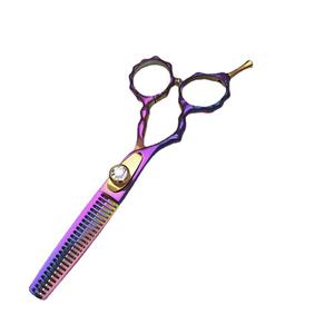 Tijeras de Peluquería ZS para Zurdos, 5.5 Pulgadas, Profesionales, de Acero Inoxidable, Herramientas de Salón de Belleza, Grosor Personalizable - Product Image 1