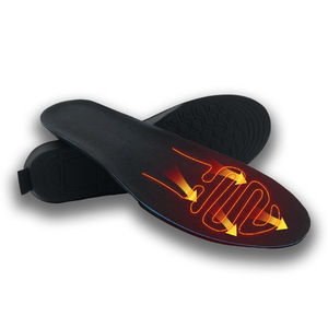 Fibra de carbono Control remoto inteligente con carga USB Pie de invierno Plantilla calentada cálida Plantillas eléctricas para zapatos Zapatillas calentadas - Product Image 1
