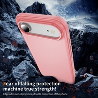 Pour iPhone 17 Air Luxury Matte tpu + pc antichoc étui de téléphone portable étuis de couverture arrière résistants aux rayures