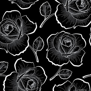 Nueva Tela de Moda con Estampado Floral Koshibo en Blanco y Negro, Colores Personalizados, Elegante, para Vestidos de Novia - Product Image 1