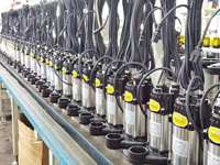 Pompes à eau solaires 1 pouce 48V 500W : Conception submersible en acier inoxydable avec moteur sans balais pour l'irrigation agricole
