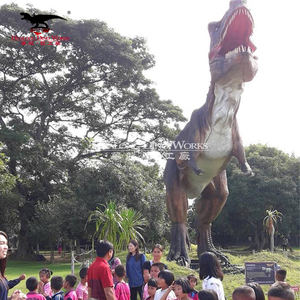 Robot Artificial de Tiranosaurio Rex en Movimiento, Simulación de Dinosaurio de Tamaño Real para la Diversión de los Niños - Product Image 5