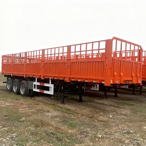 Nouveau modèle 2025 – Semi-remorque à ridelles haute de 3 ou 4 essieux pour le transport de bétail et animaux, capacité 60 tonnes - Product Image 2