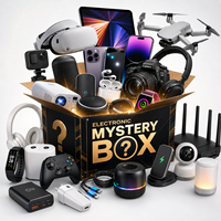 Livraison rapide, boîte mystère de produits numériques, smartphone, tablette, écouteurs, montre connectée, chargeur, articles variés, vente en gros, service d'exportation