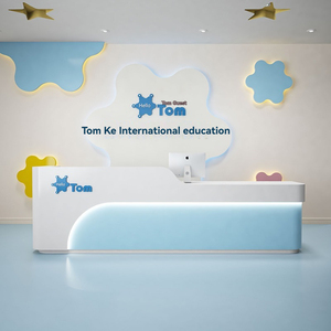 Centro de acondicionamiento físico <span class=keywords><strong>para</strong></span> niños Curso de entrenamiento Recepción <span class=keywords><strong>Recepcionista</strong></span> Jardín de infantes Educación temprana Hoteles Centros comerciales Madera - Product Image 3