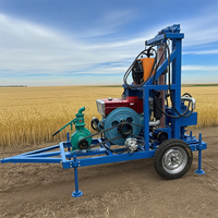Fabricant professionnel de machines de forage de puits d'eau portables et personnalisées de 100 m à 150 m