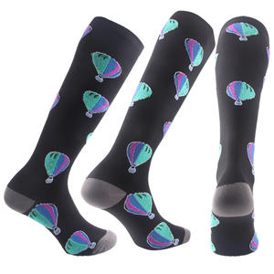 Gran oferta, diseño elegante, hasta la rodilla, calcetines de compresión para correr a la moda, calcetines ecuestres - Product Image 3