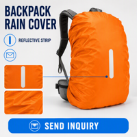 Housse de pluie imperméable pour sac à dos de randonnée, camping, cyclisme, disponible en tailles de 20L à 100L