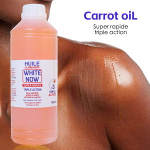 Nuovo Olio Sbiancante con Vitamina C X3 e Carotene, Anti-Età, Idratante, Elimina le Macchie Scure, 1000ml - Product Image 1