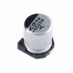 Condensatore Elettrolitico in Alluminio di Alta Qualità, Marca Originale, 63V 22UF 6.3*7.7mm SMD - Product Image 1