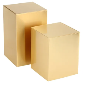 Urne funéraire en aluminium de style américain, colorée et élégante, avec côtés incurvés, pour cendres de crémation et funéraires. - Product Image 2