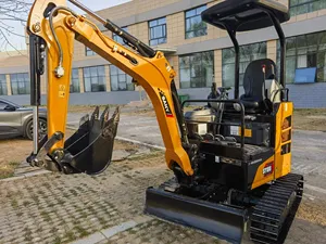 Mini Excavadora SY18U de 1.8 Toneladas con Giro Cero, Motor Hidráulico de Alta Eficiencia para Jardín y Construcción Urbana en Venta - Product Image 4