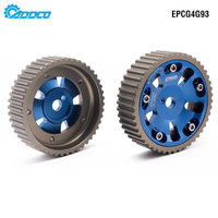 ADDCO - EPMAN pour Mitsubishi Mirage 93-02 4G93 Moteur Dohc Engrenages de distribution réglables en aluminium à vernier Poulies EPCG4G93