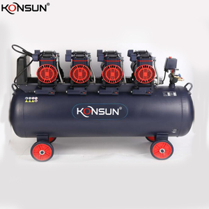 Konsun 200L di động im lặng Máy nén khí dầu-ít Piston Nhẫn 220V động cơ cấu hình lõi - Product Image 1
