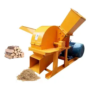 Kosten günstige Sägemehl herstellungs maschine Holzstämme Brecher maschine zur Herstellung von Holzpellets