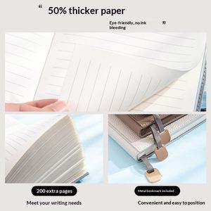 Agenda de Bolsillo Personalizada A5, Tapa Dura, Cuero Suave, Grabado con Letras, Regalo de Papelería para Oficina, Cuaderno Térmico - Product Image 3