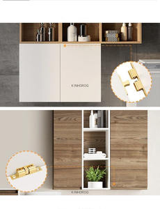 Laiton massif armoire <span class=keywords><strong>porte</strong></span> <span class=keywords><strong>placard</strong></span> boule Tension loquet armoire <span class=keywords><strong>porte</strong></span> serrure meubles <span class=keywords><strong>porte</strong></span> <span class=keywords><strong>fermoir</strong></span> adapté à la plupart des armoires - Product Image 4