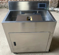 Machine électrique commerciale à éviscérer et peler les crevettes, en acier inoxydable 304, haute efficacité, avec coupe-dorsal pour crevettes papillon