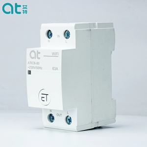 2P Din Rail WIFI Circuit Breaker Smart <strong>Timer</strong> Switch <strong>Relay</strong> Remote Control by EWeLink APP Smart Home - Product Image 1