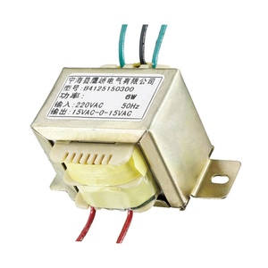 Yingjiao Nhà Máy Biến Áp Điện Máy Biến Áp 15V AC EI Phân Phối Điện 6VA 6W Biến Áp Tần Số Thấp Ei 57 - Product Image 3