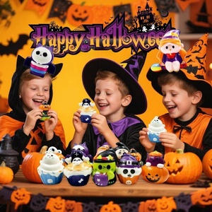 Juego de Juguetes Blandos de Halloween, Personajes Lindos de TPR, Juguetes Antiestrés para Regalo Navideño, Suministro de Fábrica - Product Image 5