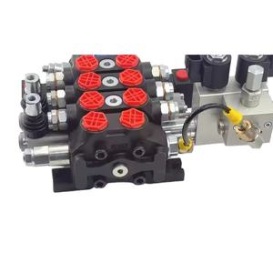 DCV60 Válvula direccional de 2 carretes electrohidráulica manual electrohidráulica-Serie DCV60 | Venta al por mayor y OEM - Product Image 1