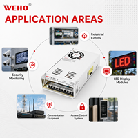 Systèmes de diffusion d'équipements médicaux Série S-350W 350W 27V 36V 48V 60V 70V 110V Sortie unique Boîtier métallique Certifié CE