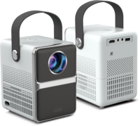 Nouveau projecteur de poche portable tendance, mini projecteur intelligent avec fonction de mise en miroir WiFi, écran LCD LED vidéo pour extérieur/cinéma maison, projecteur intelligent