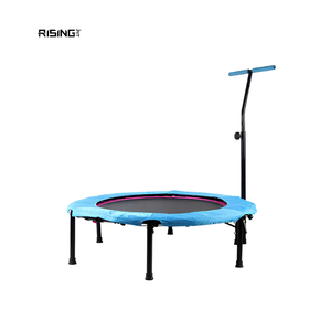Rising Fitness Gym Fitness Jumping Ejercicio Mini trampolín <span class=keywords><strong>hexagonal</strong></span> <span class=keywords><strong>con</strong></span> mango de <span class=keywords><strong>barra</strong></span> en T - Product Image 1