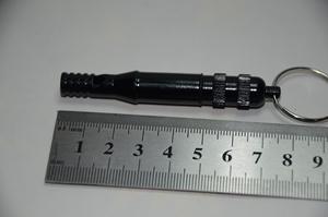 Peluit Multifungsi Logam Kotak Obat Gantungan Kunci Peluit Darurat Penyimpanan Obat 2 in 1 Gantungan Kunci Pertahanan Diri - Product Image 4