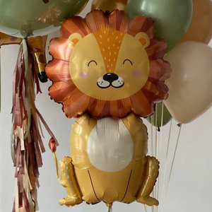 Ballons d'<span class=keywords><strong>anniversaire</strong></span> animaux de la jungle, ballons en aluminium dorés numériques, adaptés aux fêtes d'<span class=keywords><strong>anniversaire</strong></span> des enfants - Product Image 4