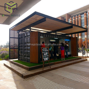 Magisches Haus Schnellbau-Versandcontainer Vorgefertigtes Café zum Verkauf - Product Image 1
