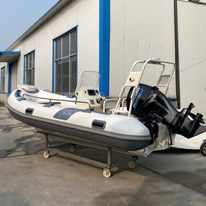 Barca da pesca <span class=keywords><strong>sportiva</strong></span> gonfiabile PVC Hypalon in alluminio scafo catamarano con motore fuoribordo rigido <span class=keywords><strong>Boa</strong></span> gonfiabile - Product Image 3