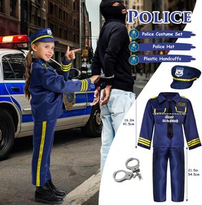 Enfant en bas âge garçon vêtements de travail robe ensemble <span class=keywords><strong>pompier</strong></span> Construction travailleur <span class=keywords><strong>Chef</strong></span> Costumes cadeaux d'anniversaire de noël pour 3-6 ans - Product Image 5