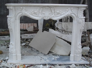 Hiện đại cổ điển phong cách đá tự nhiên trong nhà lò sưởi đồng bằng Ethanol freestanding chạm khắc trong nhà Ethanol lò sưởi - Product Image 3