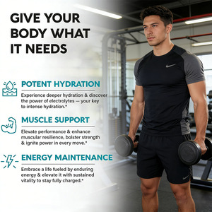 OEM Hızlı Çözünen Elektrolit Efervesan <span class=keywords><strong>Tablet</strong></span> Spor Hidrasyon Mineral Enerji Takviyesi Elektrolit Tabletleri - Product Image 3