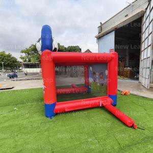 Yuedong 9.8ft gonfiabile gioco di calcio calcio cortile castello a tema rosso per sparare nei parchi cittadini - Product Image 6