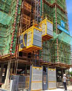 <span class=keywords><strong>Hoist</strong></span> Konstruksi SC200/200MS1 |   4000kg Dual Cage <span class=keywords><strong>0</strong></span>~<span class=keywords><strong>63m</strong></span>/mnt 500m Tinggi Angkat Maksimum - Product Image 3