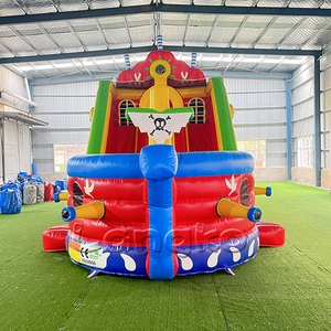 Château gonflable de bateau de pirate bon marché utilisé bonne maison de rebond de PVC à vendre - Product Image 5